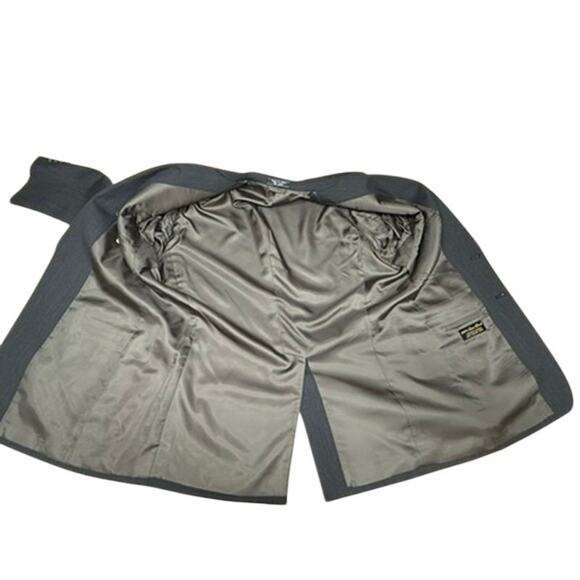 "Jeffrey Banks" Mens Blazer/Suit Jacket 100% Wool MINT!! SZ 42L Office Lawyer - Picture 3 of 10